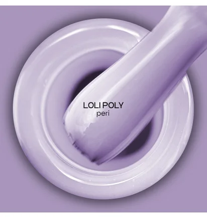 Кольорова полібаза для дизайну нігтів Adore Professional Loli Poly Base №01 Peri, 15 мл
