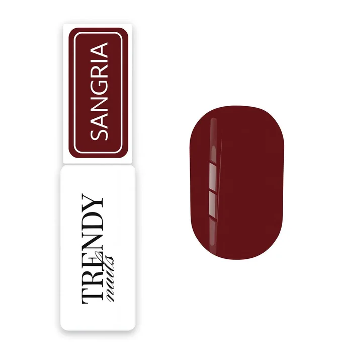 Гель-лак Trendy Nails Vintage Chic Gel Polish, Sangria, HEMA/TPO free, 8 мл