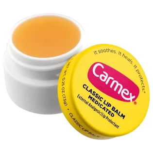 Лікувальний бальзам для губ Carmex Classic Lip Balm Medicated, баночка, 7.5 г