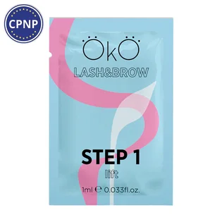 Засіб для ламінування вій та брів OKO Lash&Brow, Step 1 Lift