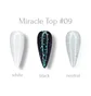 Топ для нігтів з поталлю без липкого шару Adore Professional Miracle Top №09 Blue Yuki, UV-фільтр, 7.5 мл