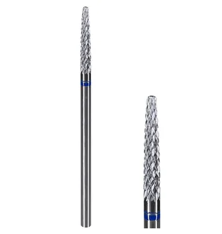 Твердосплавна насадка Mart, Конус, Blue, 2.2×14 мм