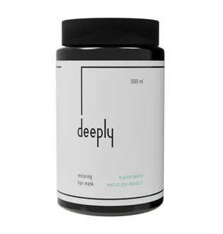Відновлювальна маска для волосся Deeply Restoring Hair Mask, 1000 мл