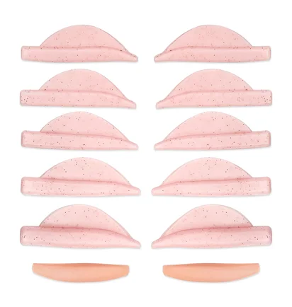 Валики для ламінування ZOLA Pinky Shiny Pads, 6 пар