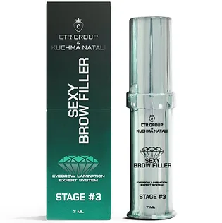 Засіб №3 для ламінування вій та брів CTR Sexy Brow Filler, 7 мл
