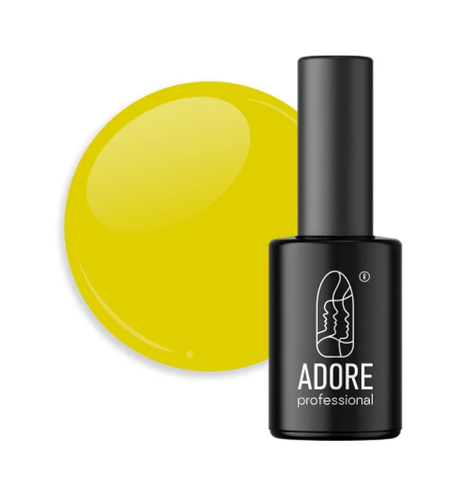 Гель-лак для вітражного покриття нігтів Adore Professional Marble Glass MG-37 Sulphur, 8 мл