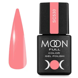 Гель-лак Moon Full Color Gel Polish #SC530, рожевий, 8 мл