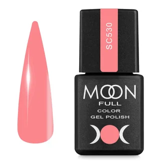 Гель-лак Moon Full Color Gel Polish #SC530, рожевий, 8 мл