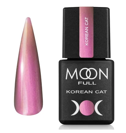 Гель-лак Moon Full Korean Cat #06, Рожевий Перламутр, 8 мл