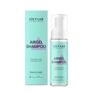 Шампунь для брів та вій JolyLab Airgel Shampoo, 80 мл