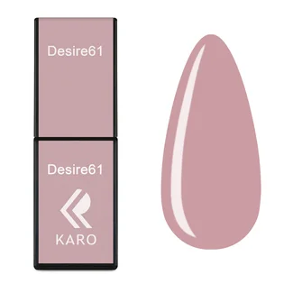 Гель-лак кольоровий Karo Desire #61, 8 мл