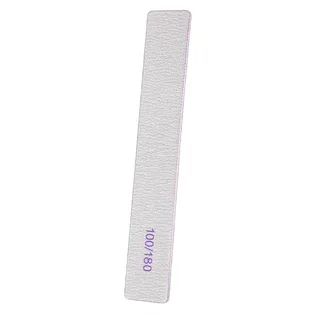 Rectangular Nail File, 100/180, purple