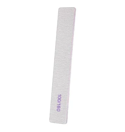Rectangular Nail File, 100/180, purple