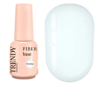 База для гель-лаку Trendy Nails Fiber Base, Dew Drop, HEMA/TPO free, 15 мл