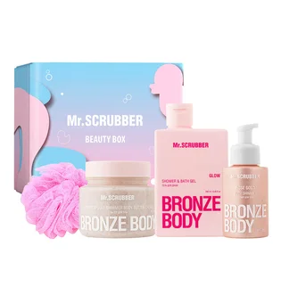 Подарунковий набір Mr.Scrubber Gold & Glow Set