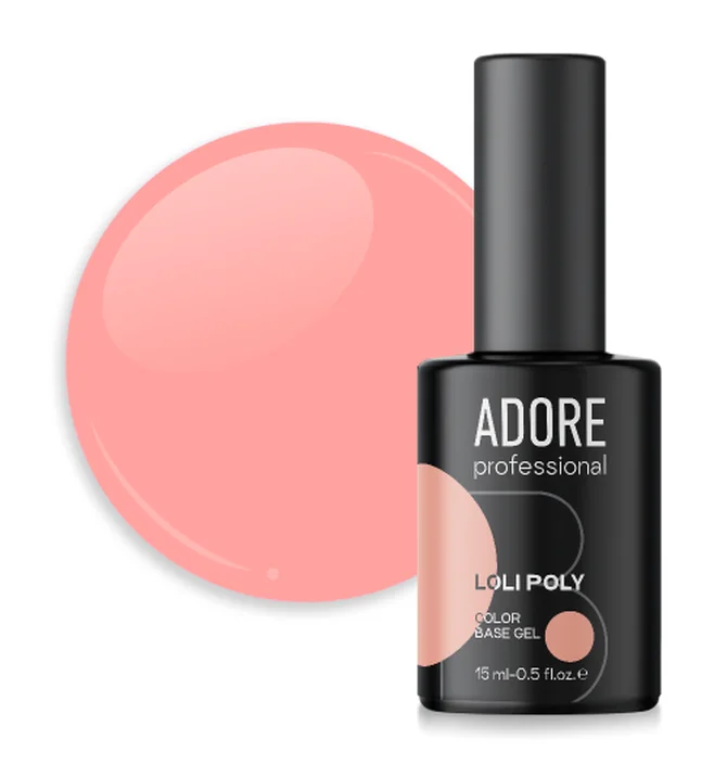 Кольорова полібаза для дизайну нігтів Adore Professional Loli Poly Base №06 Pie, 15 мл