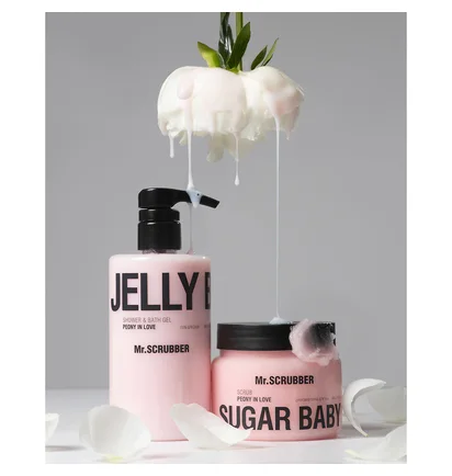 Цукровий скраб для тіла Mr.Scrubber Sugar Baby, Peony in Love, 450 г