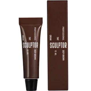 Кремовая краска для ресниц и бровей Sculptor, Deep Brown, 15 мл