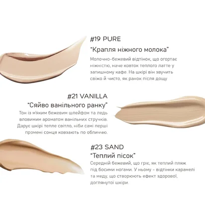 Тональний кушон Mini Merry Long Wear Cushion, з центелою та ніацинамідом, Vanilla #21, 13 г