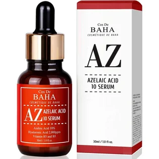 Сироватка для обличчя з азклаїновою кислотою Cos De BAHA AZ Azelaic Acid 10%, 30 мл