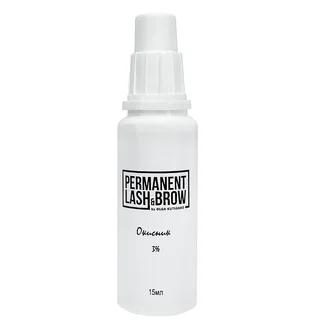 Oksydant Permanent Lash&Brow 3%, 15 ml