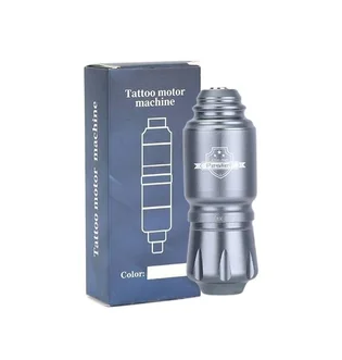 Роторна тату-машинка Rocket Tattoo RCA, срібляста, 8V