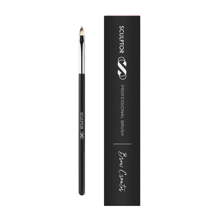 Гострий пензлик для фарбування брів Sculptor Brow Creator