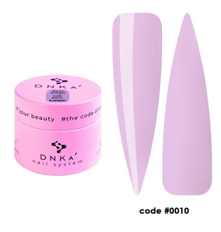 Акрил-гель для нігтів DNKa' Liquid Acrygel #0010 Blueberry, банка, 15 мл