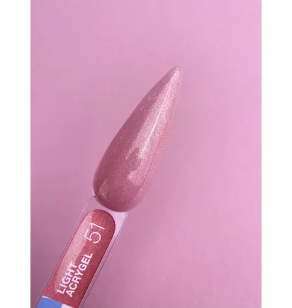 Nail Strengthening and Extension Gel Luna Moon Light Acrygel #51, 13 ml