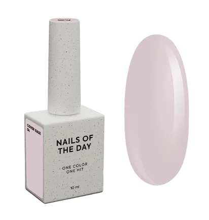 Камуфлююча база Nails Of The Day Cover Base #04, 10 мл