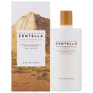 Сонцезахисний крем SKIN1004 Madagascar Centella Air-Fit Suncream Plus SPF50+ PA+++, з центелою, 50 мл