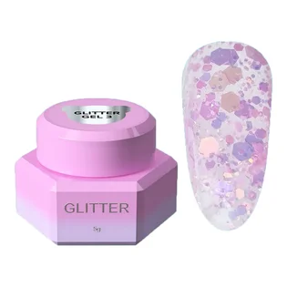 Блискітки для нігтів YouAreCute Glitter Gel, #3, 5г