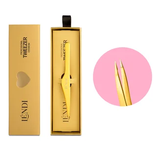 Точковий пінцет для брів Lendi Golden, Spark Point