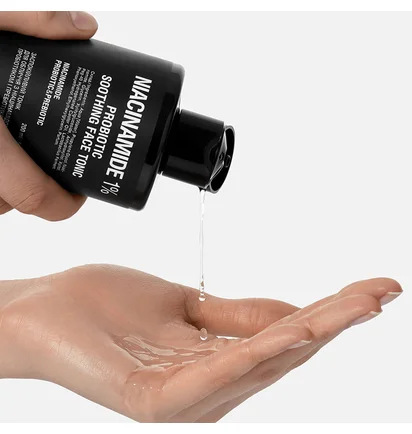 Заспокійливий тонік для обличчя Mr.Scrubber Niacinamide 1%, з ніацинамідом, пробіотиком та пребіотиком, 200 мл