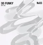 Арт-гель для об'ємних дизайнів нігтів Adore Professional 3D Funky №03 Clear, 15 мл