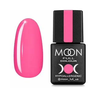 Гель-лак Moon Full Summer #606, ярко-розовый, 8 мл