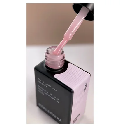 Камуфлюючий глянцевий топ Biblioteka Gloss Cover Top #02 Petal, 10 мл