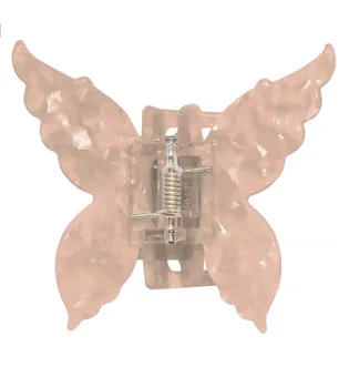 Hair Claw Butterfly, beige