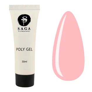 Полігель для нарощування нігтів SAGA Professional Poly Gel New #03, 30 мл