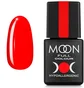 Гель-лак Moon Full Neon #708, яскраво-червоний, 8 мл