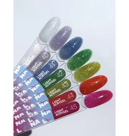 Гель для зміцнення та донарощування нігтів Luna Moon Light Acrygel #45, 13 мл