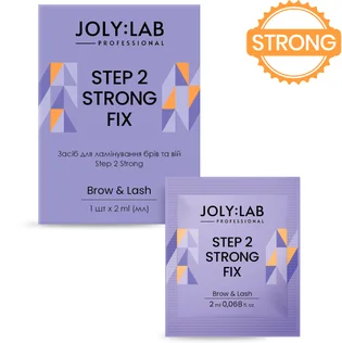 Засіб для ламінування брів та вій JolyLab Strong, Step 2, 2 мл