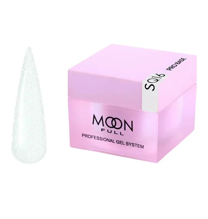 Gel Polish Base Moon Full Nude Pro #SQ16, 30 ml