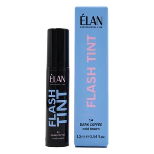 Краска для бровей ELAN Flash Tint, Dark Coffee Cold Brown #14, 10 мл