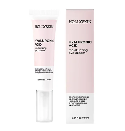 Крем для шкіри навколо очей HollySkin Hyaluronic Acid Eye Cream, 10 мл