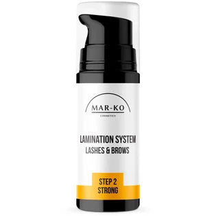 Засіб для ламінування вій та брів Mar-Ko Strong Lashes & Brow Step 2, 10 мл