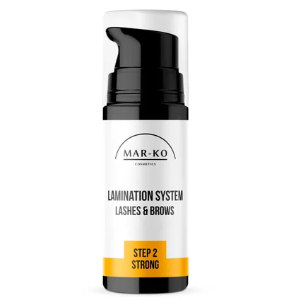 Засіб для ламінування вій та брів Mar-Ko Strong Lashes & Brow Step 2, 10 мл