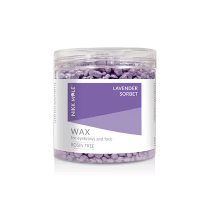 Granular Brow and Face Wax Nikk Mole, Lavender Sorbet, 100 g