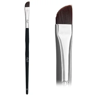 Кисточка OKO Lash&Brow Black Edition, мягкая, скошенная, большая №6