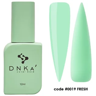 Камуфлююча база для нігтів DNKa' Cover Rubber Base French #0019 Fresh, 12 мл